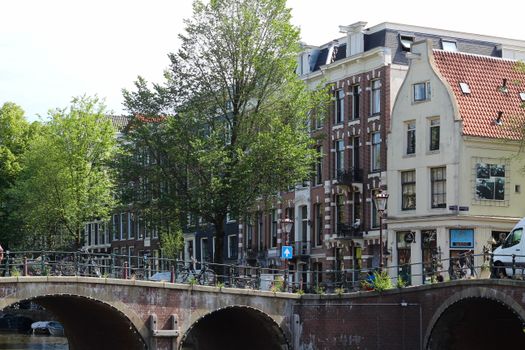 Grachtenhäuser in Amsterdam