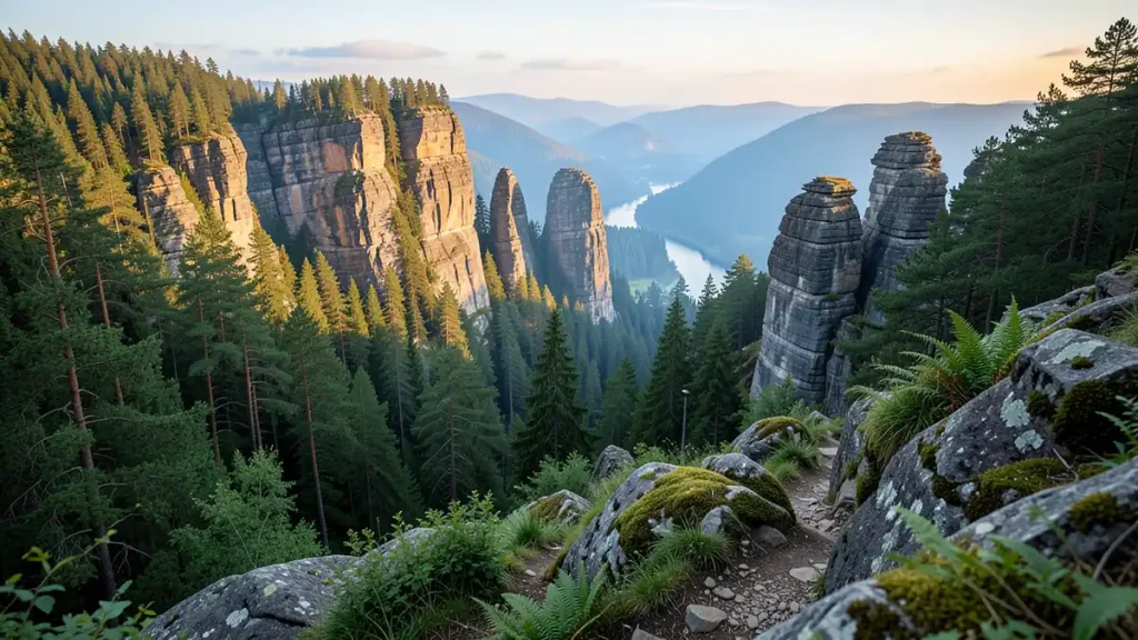 Sächsische Schweiz: Wanderungen im Elbsandsteingebirge